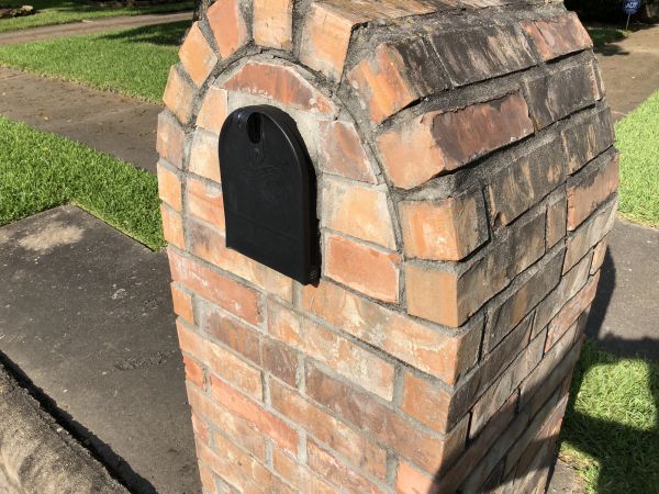 Brick Mailbox Repair in Rapid City