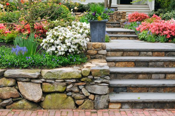 Stone Stairs Repair in Rapid City