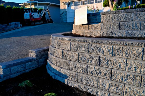 Stone Retaining Wall Repair in Rapid City