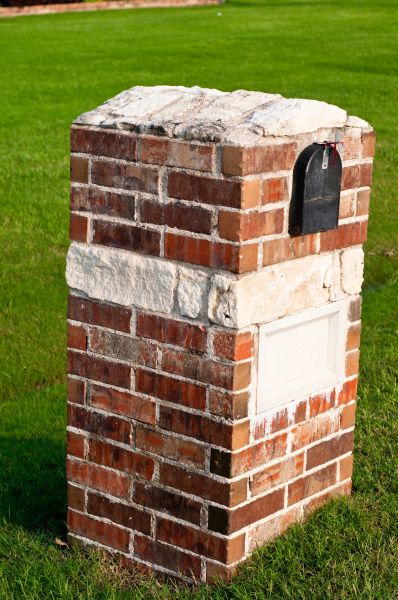 Brick Mailbox Installation in Rapid City