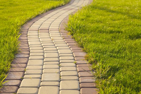 Sidewalk Brick Repair in Rapid City
